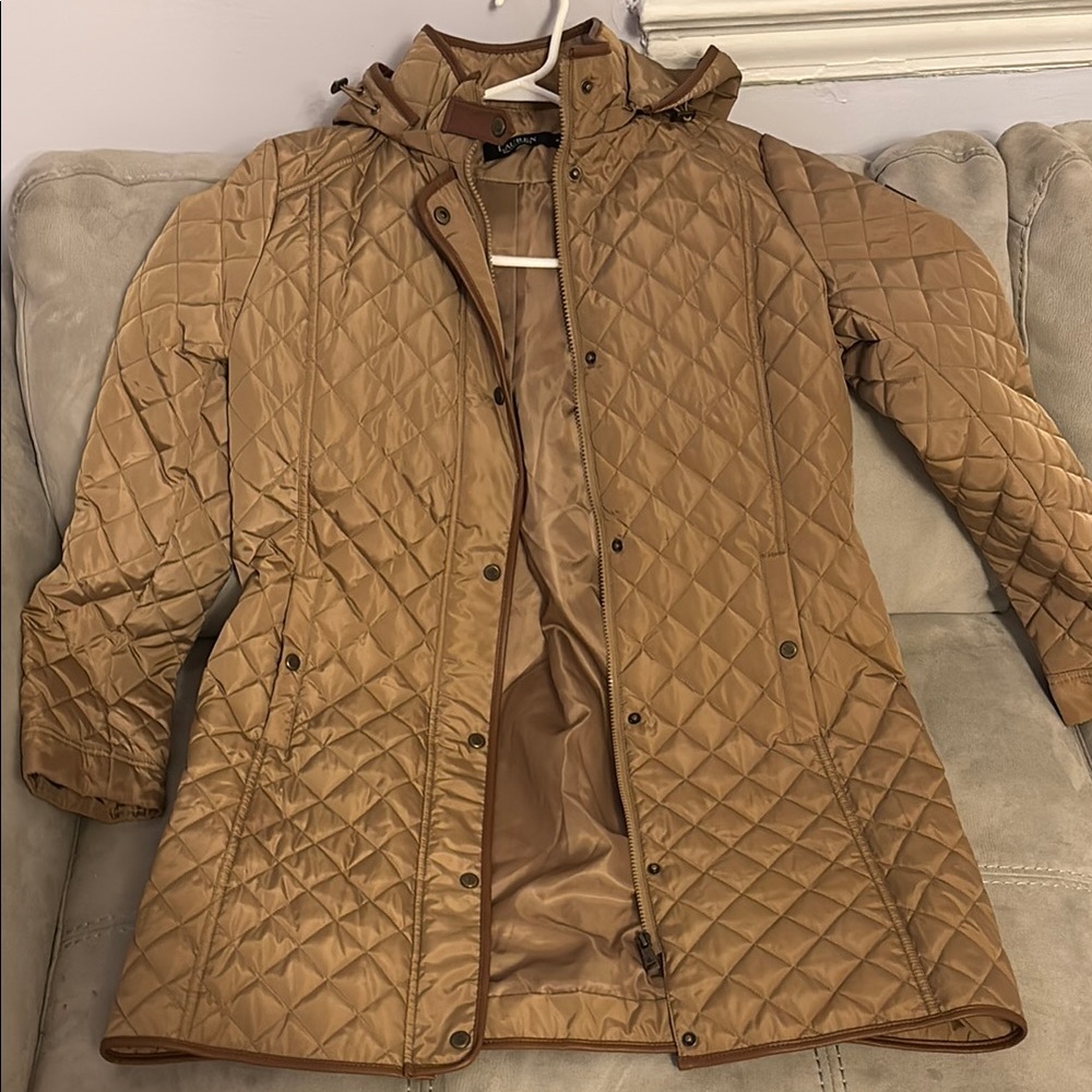 Women's Brown Quilted Jacket